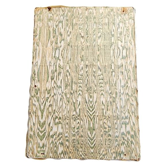 Vintage Natural Woven Fiber Woven Sewing Basket Lined Interior Box - Picture 8 of 12